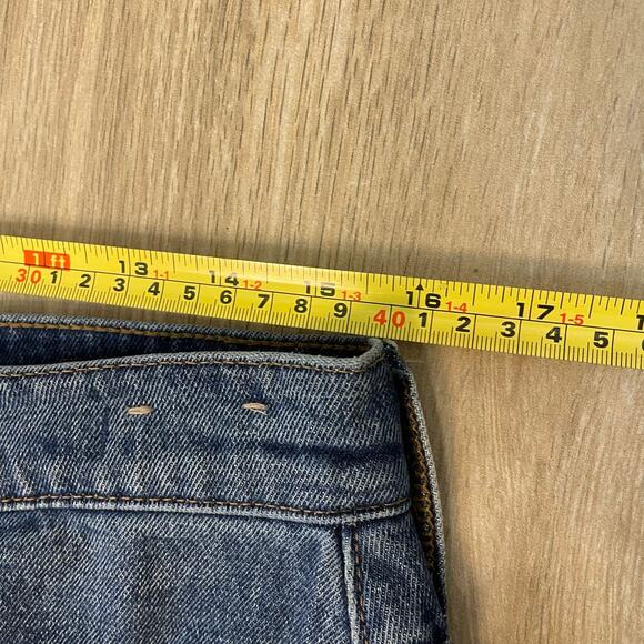 Madewell Perfect Vintage Flare Crop Jeans Women’s 30 High Rise Dark Wash - Picture 5 of 13